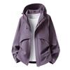 2026 Autumn/Winter Dopamine Color Windproof Workwear Mountaineering Jacket for Men and Women