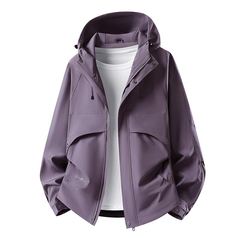 2026 Autumn/Winter Dopamine Color Windproof Workwear Mountaineering Jacket for Men and Women