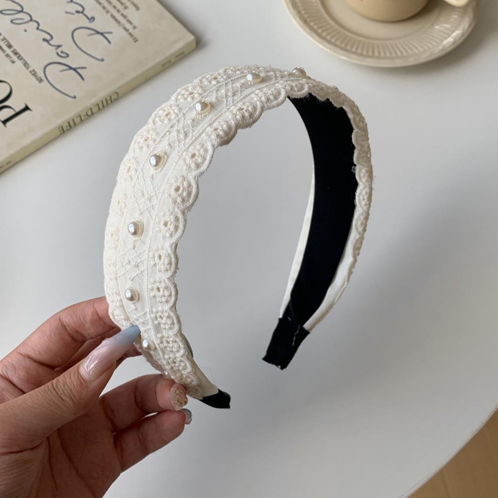 New Lace Ruffles Headbands for Women Sweet Girls Fashion Hairbands Hair Hoop Female Hair Accessories Headwear Headdress