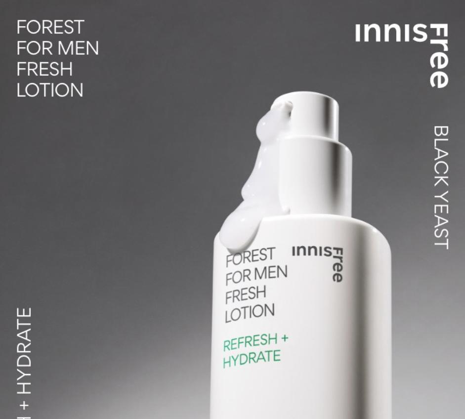 Innisfree For Men Forest All-in-One Essence, Toner, Lotion, Cleansing Foam (6 Types)