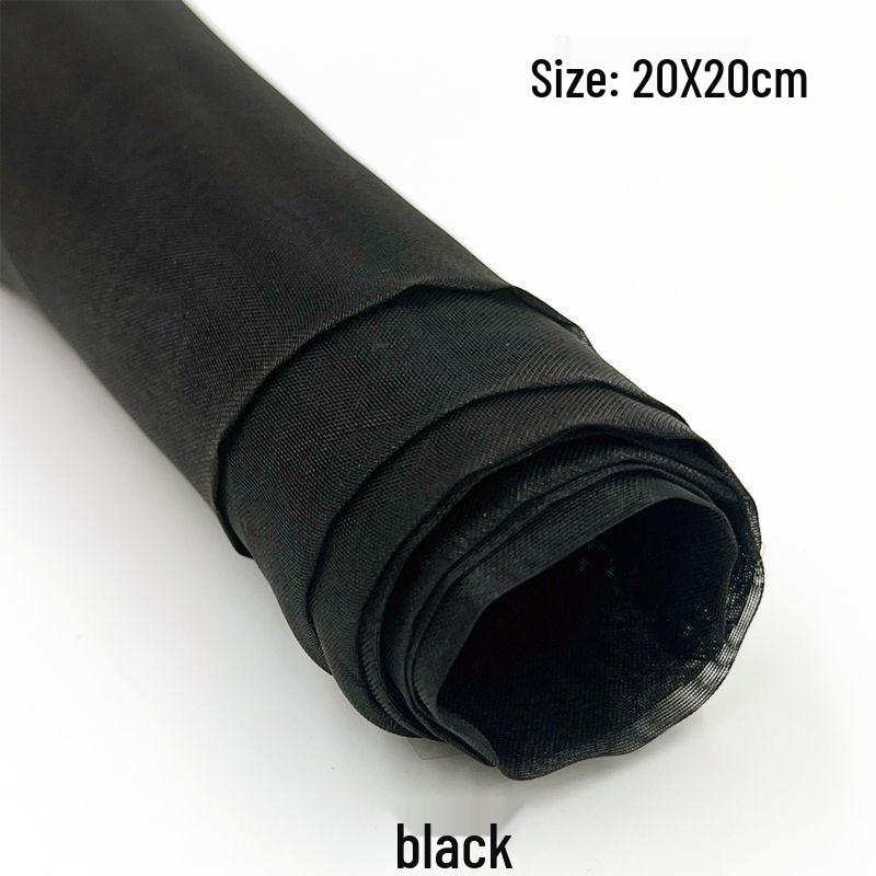 Organza Lens Veil: Soft Light Photography Yarn Filter in Black & White Fabric