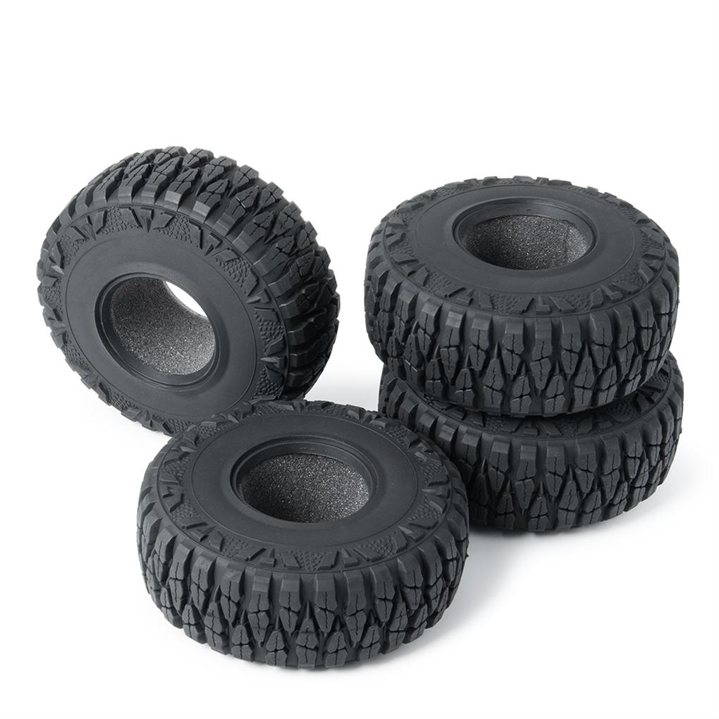 112mmX46mm 1.9 Inch Wheel Tires For 1/10 SCX10 Crawler Wear-resistant RC Hop-ups