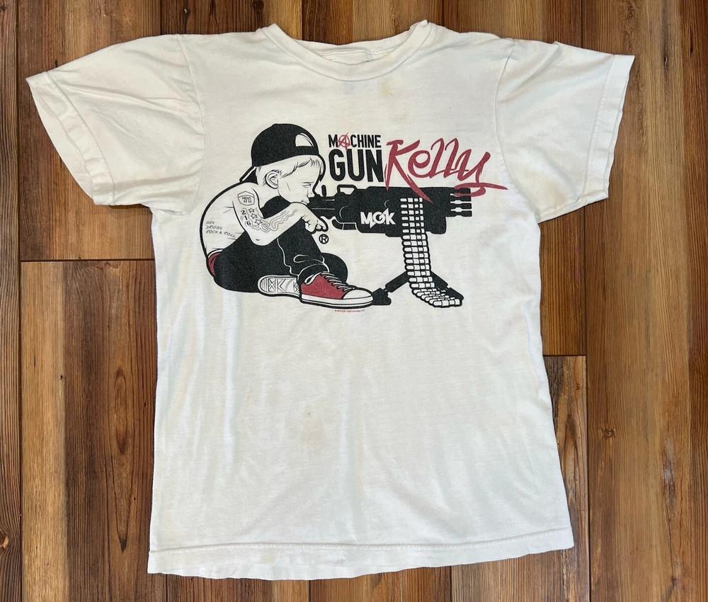 Machine Gun Kelly MGK 2012 Lace Up Tour Tshirt All Size ZL088 Unisex T-Shirt XL