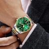 Labor Calendar Lux Watch Business Men's Watch Green Water Ghost Watch Men's Quartz Watch