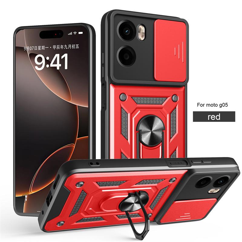 

Чохол-броня для Motorola Moto G05, протиударна задня кришка для Moto G05 G 05 MotoG05 6.67 , автомобільний магнітний тримач-кільце, чохол-накладка For Moto G05