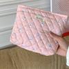 Mote søte blomster kosmetikkveske Bærbar clutch sminkeveske Kosmetisk oppbevaringsveske Reisetoalettsaker Organisering sminkeveske