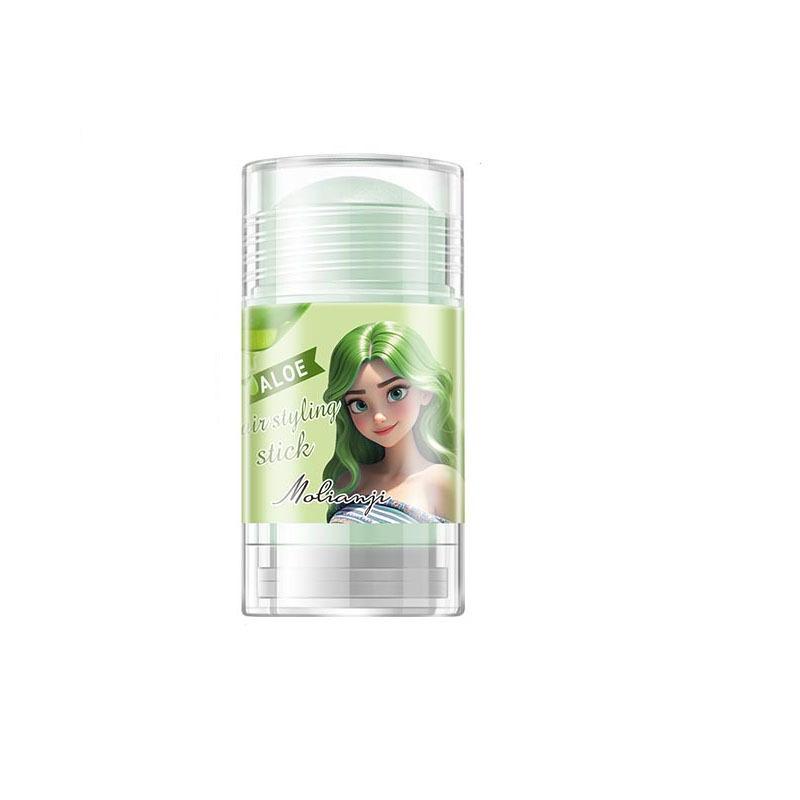 2 Flavors of Hair Styling Cream, Long-lasting Styling, Anti-frizz Bangs Hair Wax Stick,