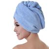 Mikrofaser Haar-Trockenhaube Schnelltrocknendes Handtuch Badewickeltuch Hut Magische Schnelltrocknende Frauen Haarwasch-Reinigungstuch Turban Badezimmerwerkzeug