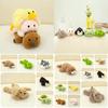 Cute Plush Animal Pillow Soft Toy Collection Featuring Adorable Dog Dinosaur For Kids