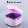 Friendly Portable Nail Drill Bit Sterilizer Plastic Storage Case Hygienic Design Use