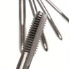 10PCS/Set M3 M4 M5 M6 M8 Machine Spiral Point Straight Fluted Screw Thread Metric Plug Hand Tap Drill