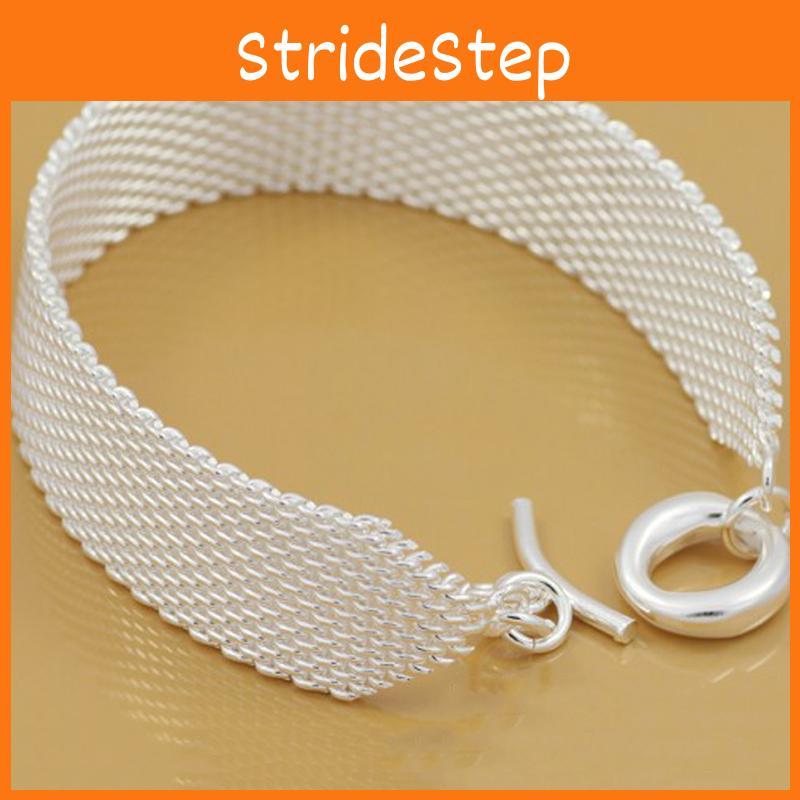 Classic Sterling Silver Jewelry New Arrivals Wide Bracelet Bangle For Men And Women