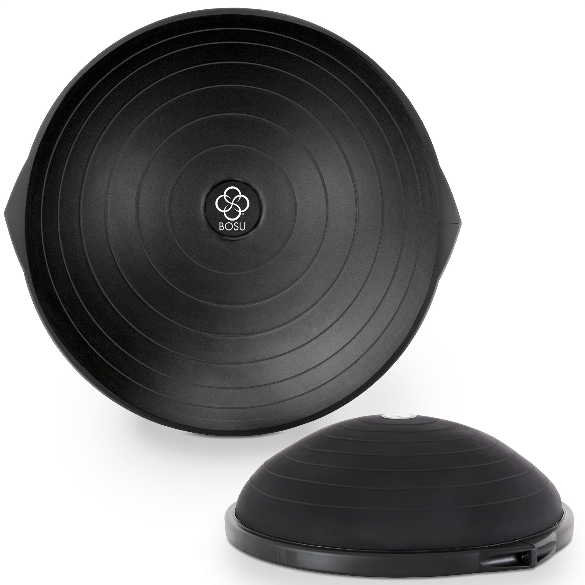 

BOSU Balance Trainer 65cm 136kg Weight Commercial Japanese Instructions Black Pro, Diameter, Capacity, Use, Included, чёрный