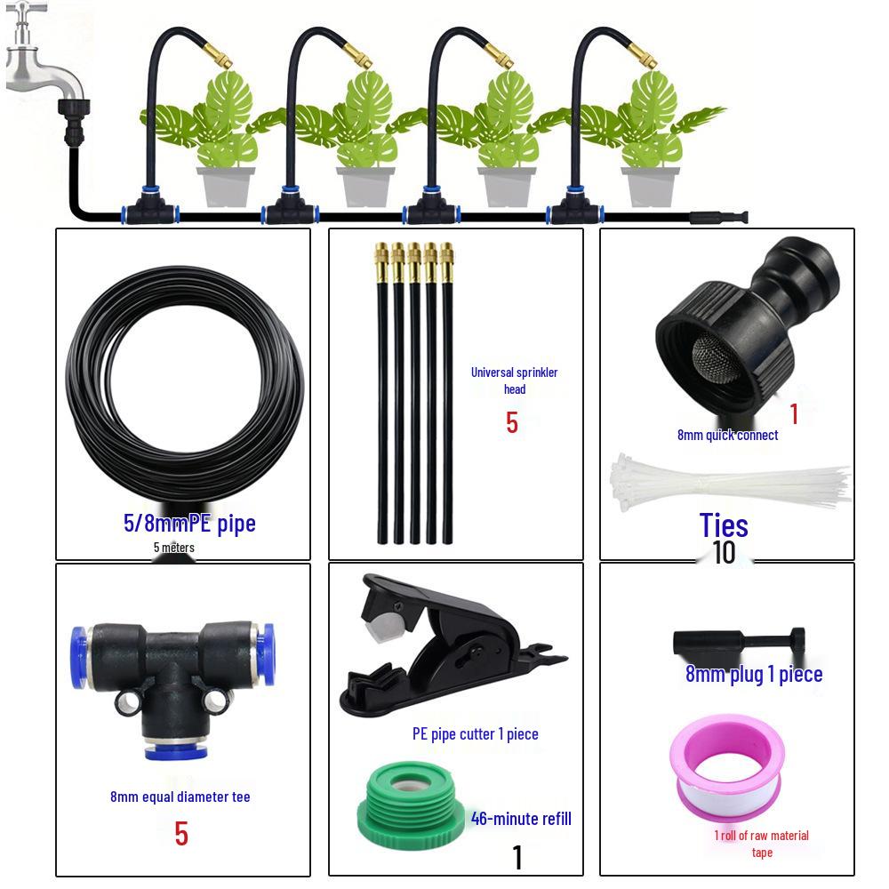 Универсальная форсунка-распылитель 5/8 мм - Автоматическая система полива и охлаждения