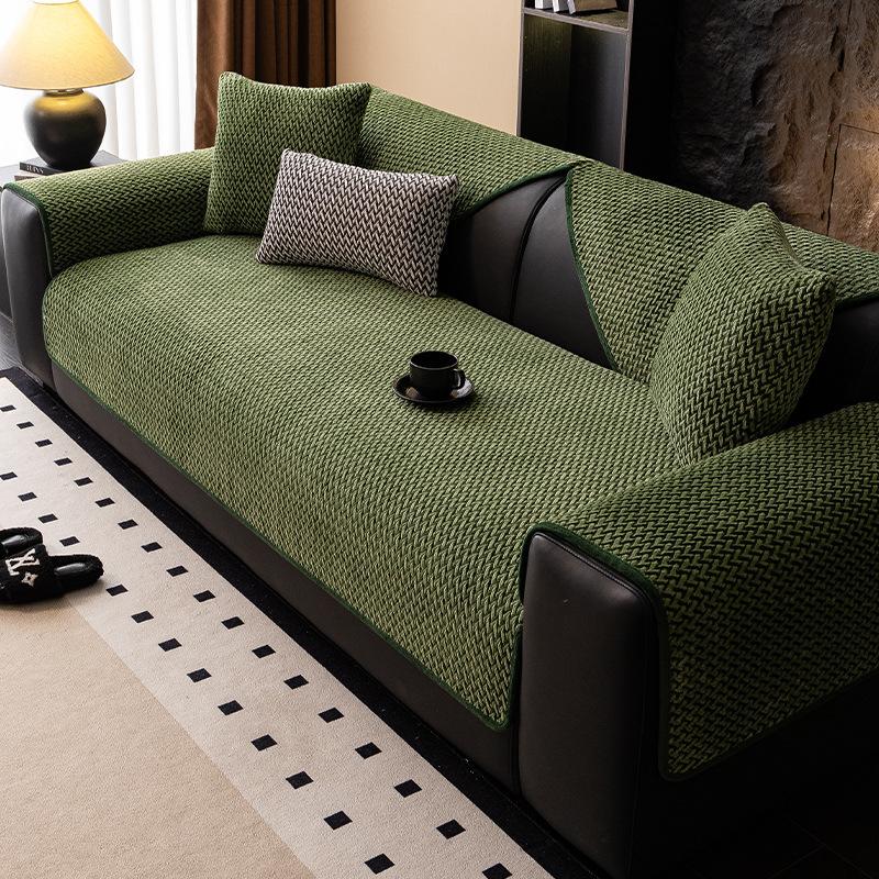 Winter Plush Sofa Cushion Non-slip Warm Sofa Cover Cover All-inclusive Universal Senior Sense Cover Cloth