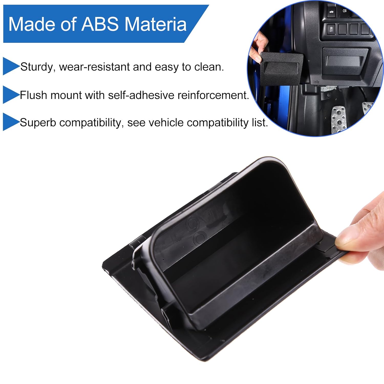 

Fuse Box Coin Container Inner Storage Tray Compatible with Subaru Forester 2013+ /Subaru XV 2012+ /Subaru Outback 2010+ /Subaru Legacy 2010+ /Subaru
