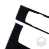 Car Interior Air Conditioning CD Control Panel Cover Trim Sticker For BMW 3 Series E90 E92 2005-2012 Styling Car Accessories