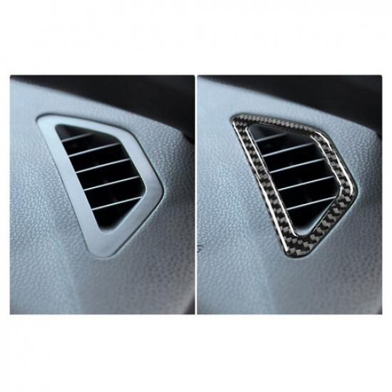 Carbon Fiber Front Side Air Vent Outlet Cover For Subaru BRZ Toyota 86 17-20