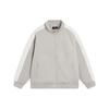Li Ning Jacket Men's Mixed Color Stone Gray Ecru AFDT691-3