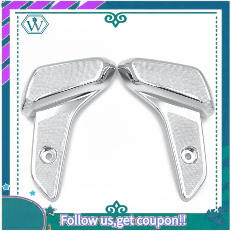 AA92-For Vespa Sprint Primavera 50 125 150 Scooter Rear Passenger Foot Step Pad Pedals Cover Motorcycle Replacement Parts