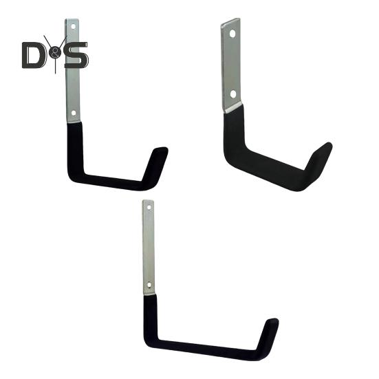 1/2 Stück Hochleistungs-Wandhaken Starke Tragfähigkeit Rostfrei Einfache Installation Garagenaufbewahrungshaken Wandmontierte Racks