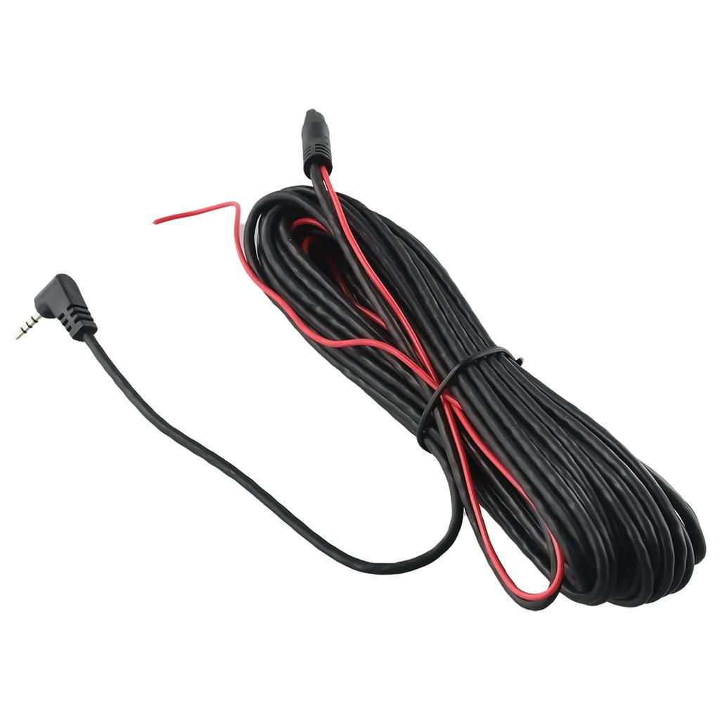 5 Pin 9M Camera Rear View Connection Cable Car DVR Backup Rear View Camera 2.5mm Extension Cable Cord Black Wire Auto Electronic