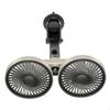 Car Ceiling Fan with Suction Cup, Adjustable Angle, Professional, Portable Accessory And USB