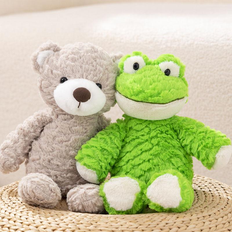 36cm Long-legged Animal Soft Toy Fluffy Panda Plush Toy Cattle Unicorn Stuffed Animal Huggable Plushie Toys For Children Gifts