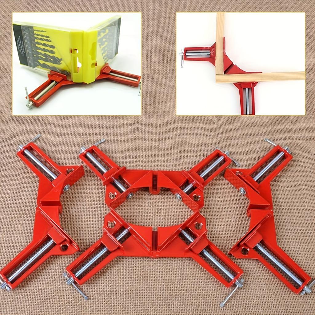 Right Angle Clamp, 90 Degrees Corner Clamp, Picture Frame Holder, Glass Holder, DIY Woodworking Hand Tools