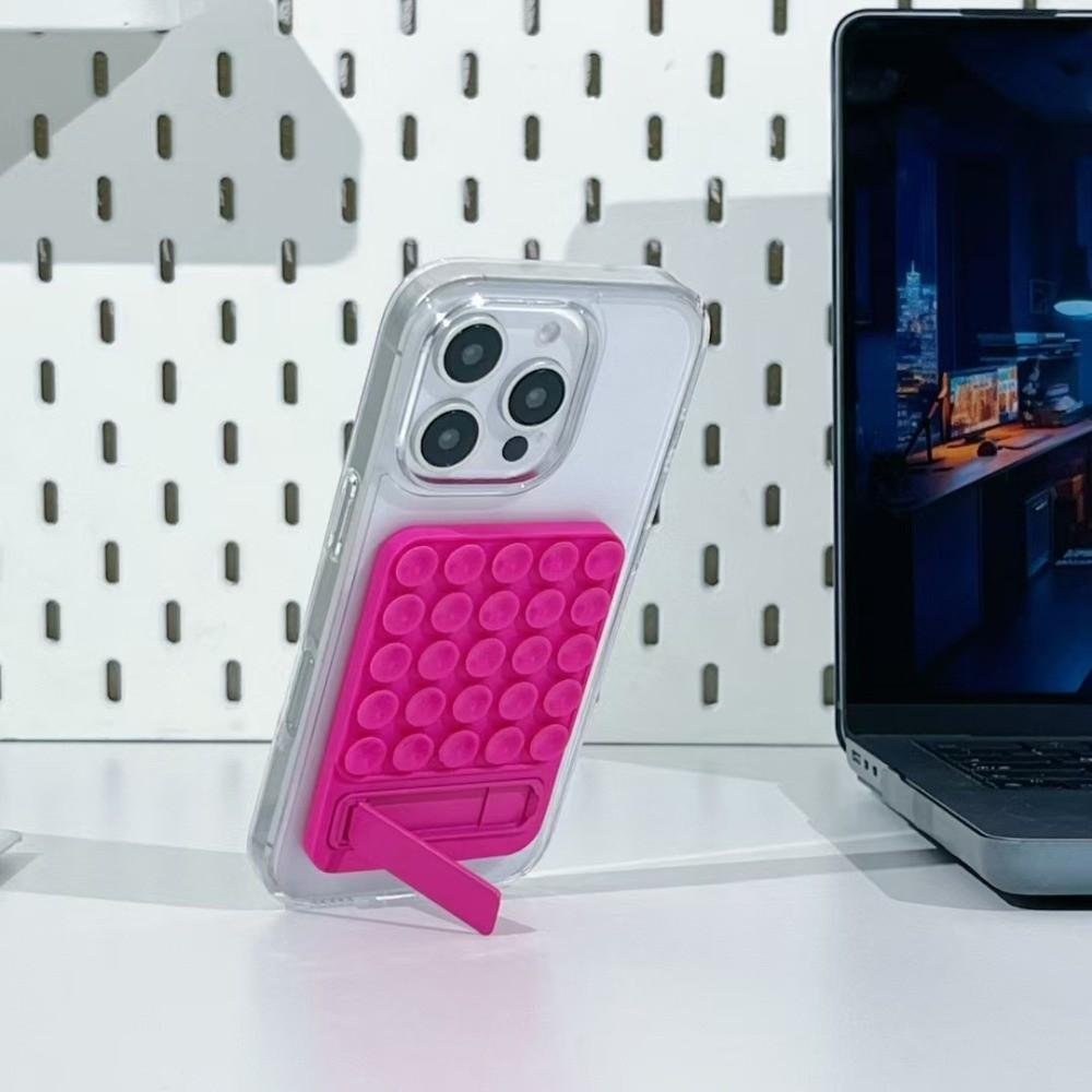 

Hands-Free Suction Cup Phone Mount Strong Adhesive Mini Sticker Bracket Selfies And Videos розы красного