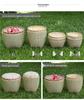 Bamboo Woven Large Winnowing and Rice Washing Basket - Multi-Purpose Storage and Farmer's Celebration Basket