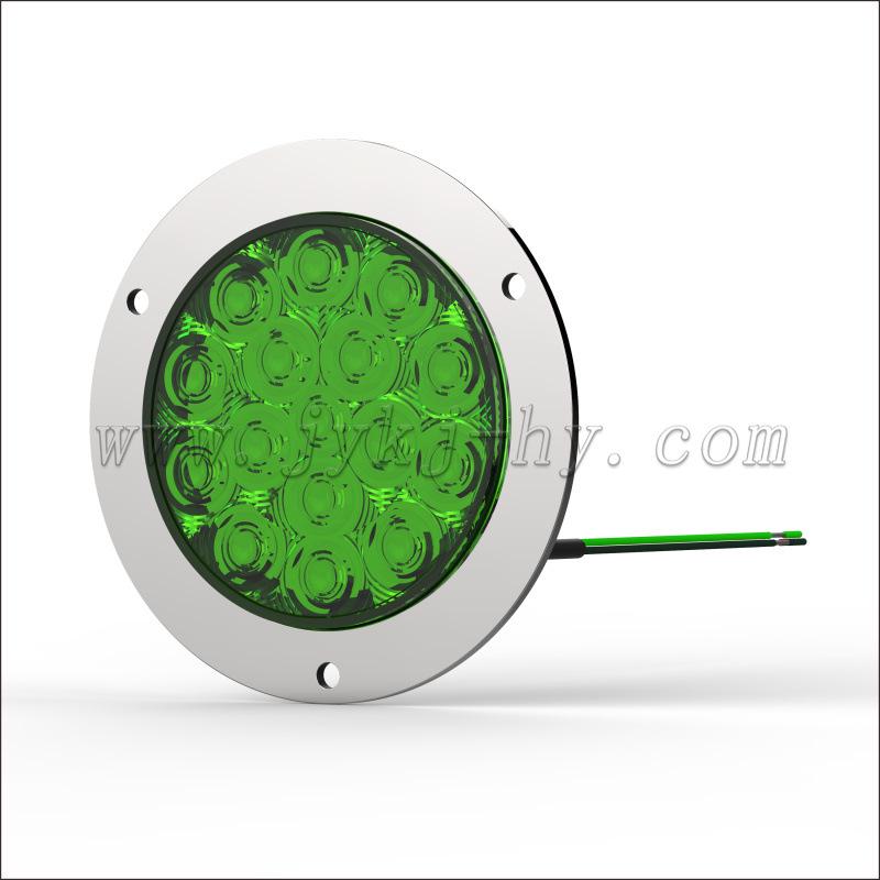 LED Truck Tail Light for Turn Signal and Running, Compatible with 12/24/10-30V Systems