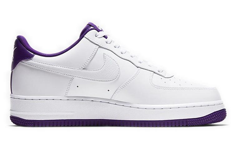 Nike Air Force 1 Low '07 White Voltage Purple Men's CJ1380-100