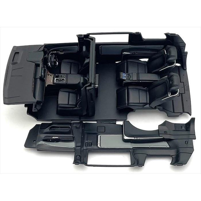 Kyosho 1/43 Lexus LM 500h (Graphite Black Glass Flake, 4-Seat Black) KS03924GBK