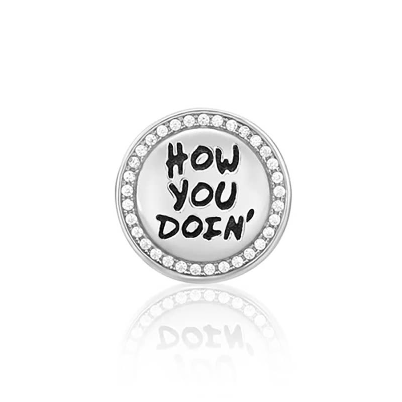 Copper 15.16.60 Birthday Mother Sisters Friend Celebration Charm Pendant Fit For Original Bracelet Diy Women'S Jewelry Gift