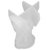 3D Long Ears Rabbits Shape Resin Casting Molds 3D Animal Silicone Mould for Decoration