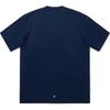 Li Ning Solid Color Round Neck Comfortable Breathable Loose Short Sleeve T-Shirt Men T-Shirts Navy-Blue AHSUE71-1