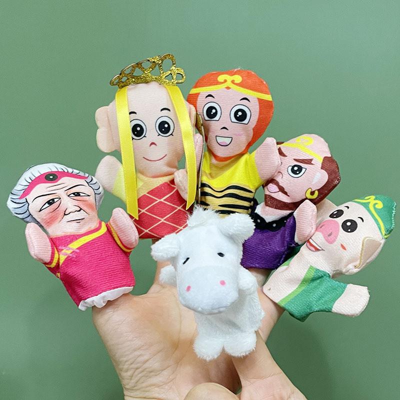 

Journey The To West Tang Monk Sun Wukong Finger Cartoon Doll Plush Toy Gift