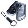 Slim Car Key Fob Case Cover Keychain Holder For Cadillac Lyriq XT4 CT4 CT5 Accessories Black Transparent