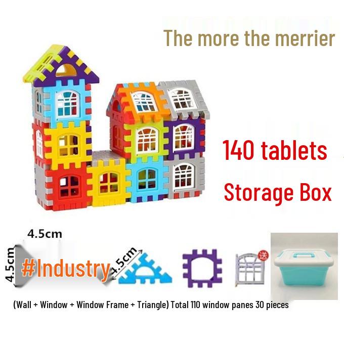 

Детская 3D игрушка-пазл из строительных блоков (Возраст 3-6 лет)