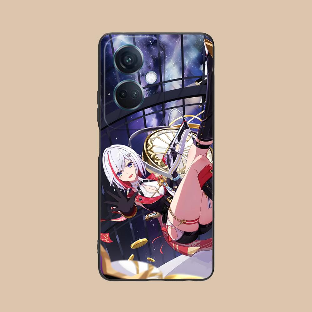 HSR Topaz Matte TPU Mobile Phone Case for OPPO Reno 14 13 12 11 10 9 8 7 6 5 F T Pro 5G Colorful Printing Cover