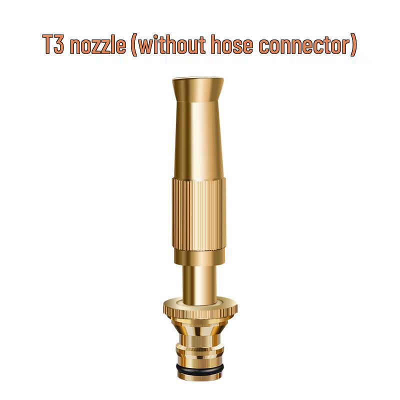 4-Point TPE Garden Hose: Home Car Wash & Watering with Water Gun Nozzle