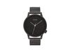 Authorized Distributor [KOMONO] Men's Winston Tag Mesh Watch KOM-W2172, Black