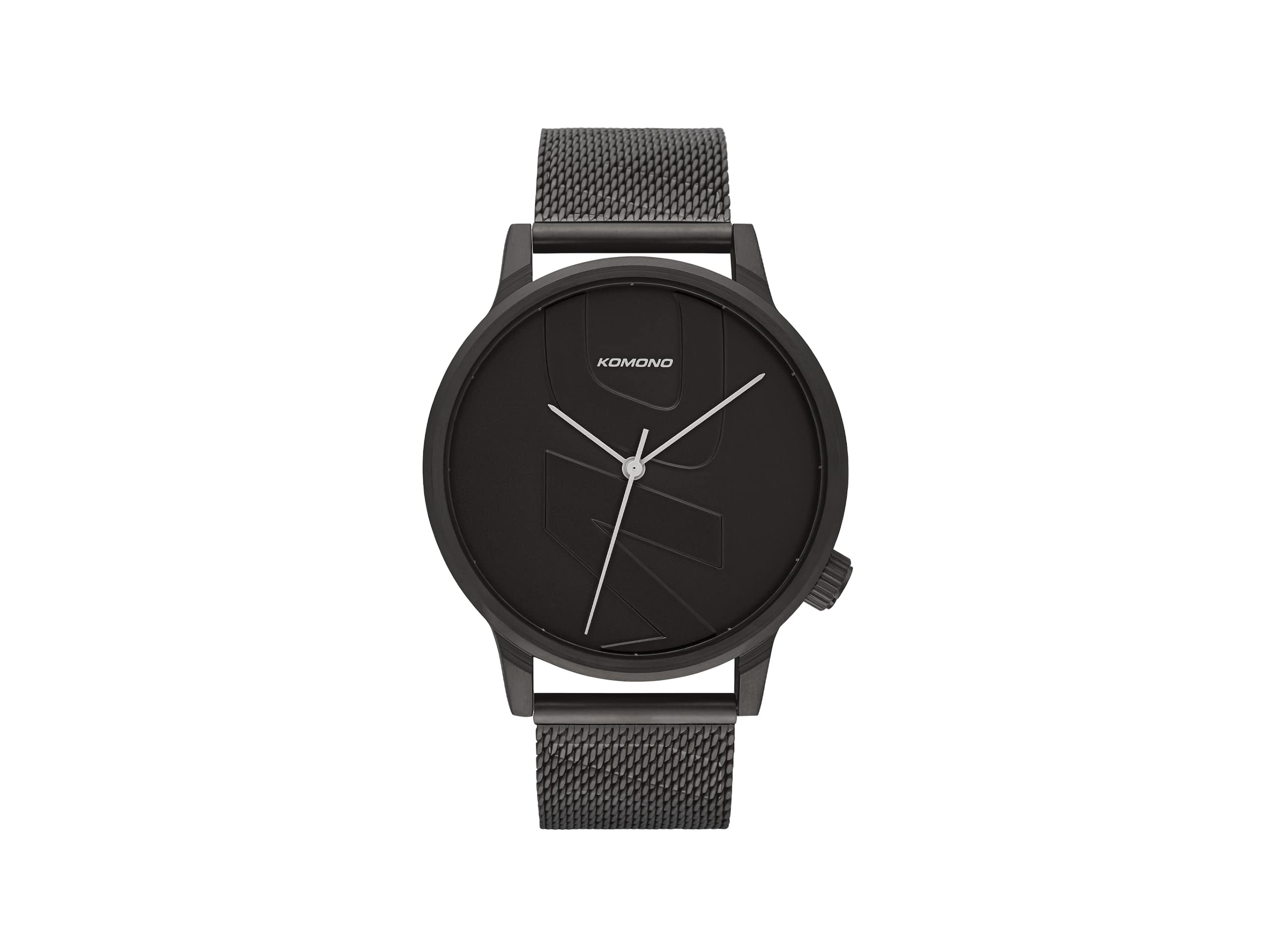 

Authorized Distributor [KOMONO] Men s Winston Tag Mesh Watch KOM-W2172, Black