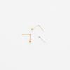 14K 925 Sterling Silver India Nose Studs Non-Allergic Gilded