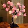 USB Remote Control LED Rose Tree Night Light for Bedroom - Perfect As a Birthday Gift.