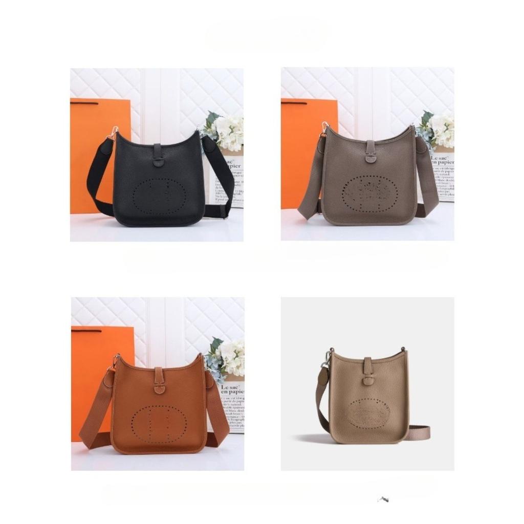 Schultertasche Große Kapazität Pendeln Premium-Gefühl Leichter Luxus Evelyn große Togo-Leder Unterarmtasche Crossbody Leder Damen-Tasche