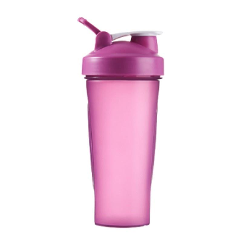 Customized Logo Pp Sports Shaker Bottle 600ml Fitness Portable Water Bottle