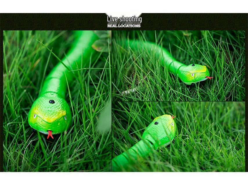 Remote Control Electric Prank Snake Toy - Simulated Rattlesnake Movement