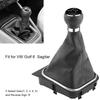 5-Speed Gear Shift Knob for Volkswagen Golf 6, MK5, MK6, Jetta 2005-2014, and Sagitar.
